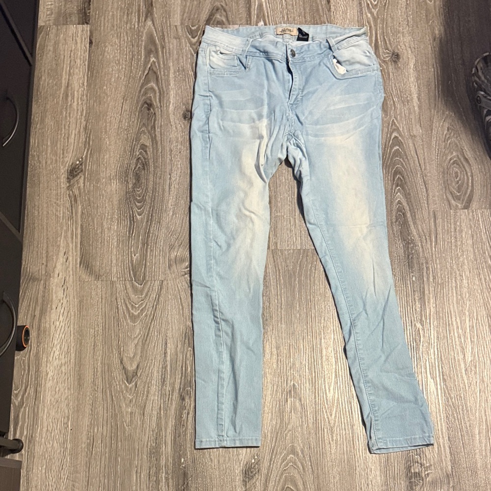 Light Blue Women's Skinny Jeans